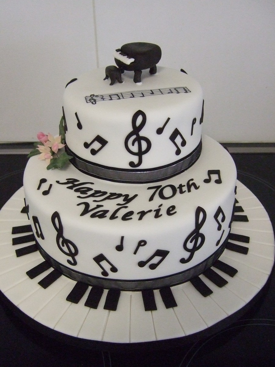 Birthday Cake Song
 Music Note Cake CakeCentral