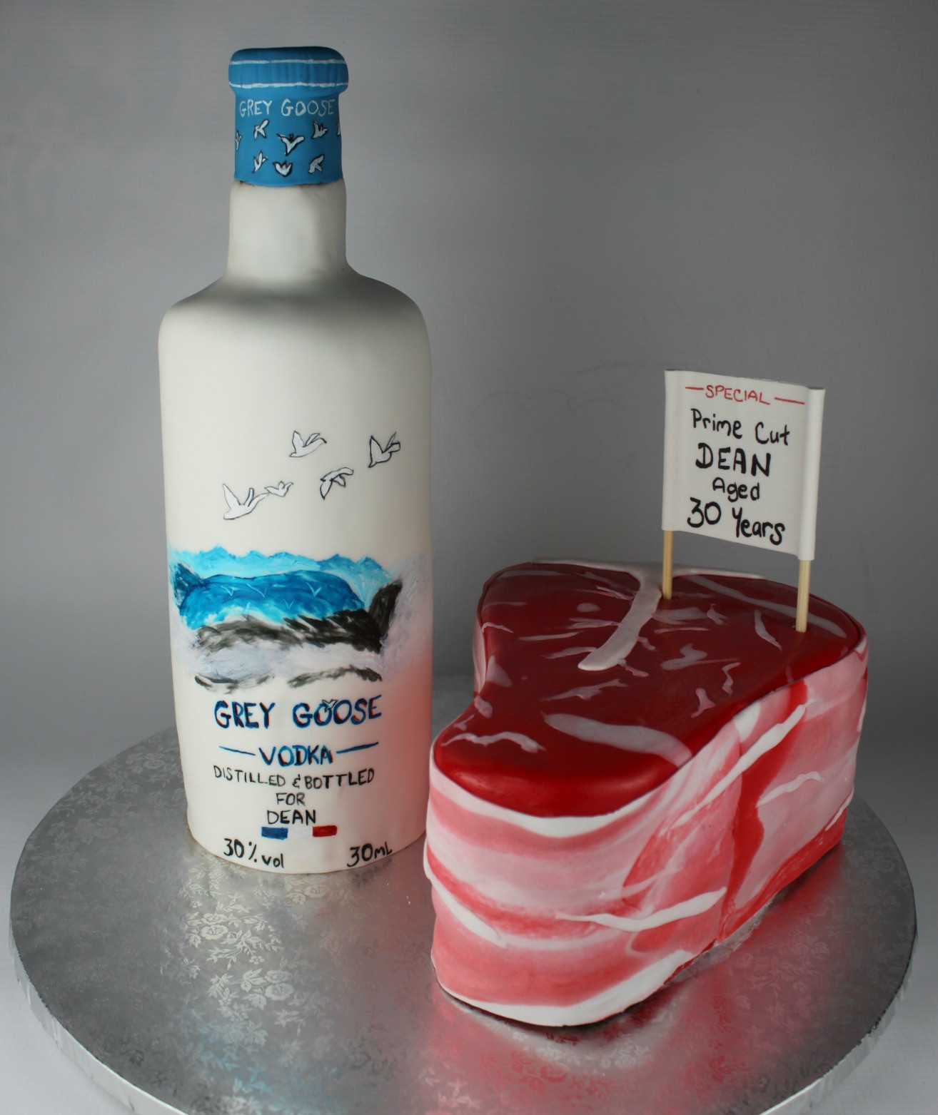 Birthday Cake Vodka
 Steak and Vodka Birthday Cake