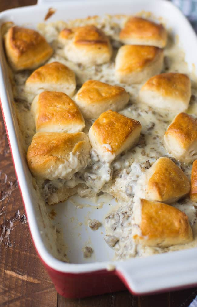 Biscuit And Gravy Casserole
 Biscuits and Gravy Casserole Recipe Easy Breakfast Casserole