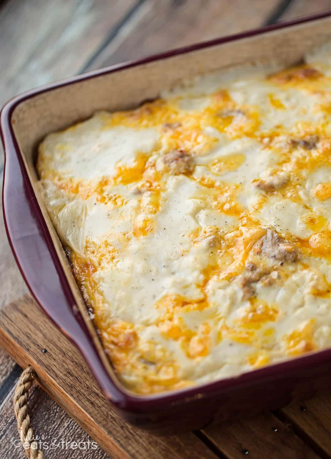 Biscuit And Gravy Casserole
 Biscuits and Gravy Overnight Breakfast Casserole Julie s