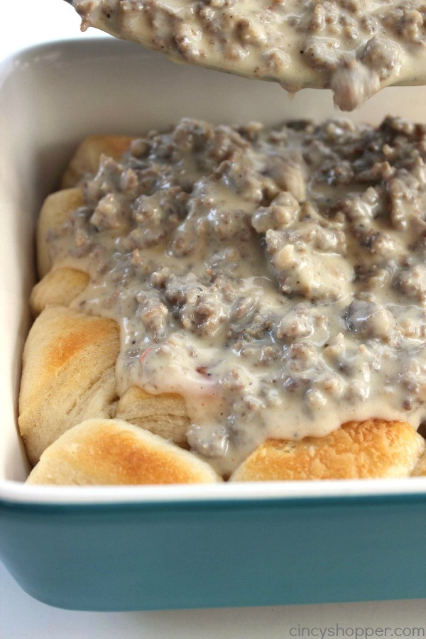 Biscuit And Gravy Casserole
 Biscuits and Gravy Casserole CincyShopper