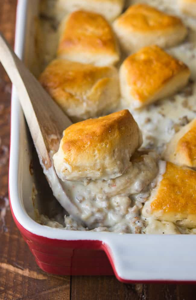 Biscuit And Gravy Casserole
 Biscuits and Gravy Casserole Recipe Easy Breakfast Casserole