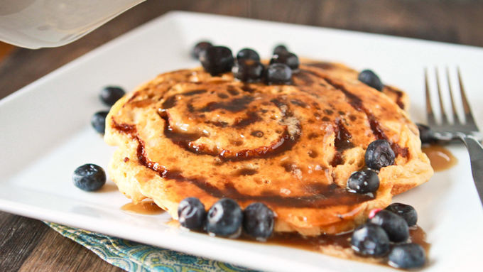 Bisquick Breakfast Recipes
 Bisquick™ Cinnamon Bun Pancakes recipe from Tablespoon