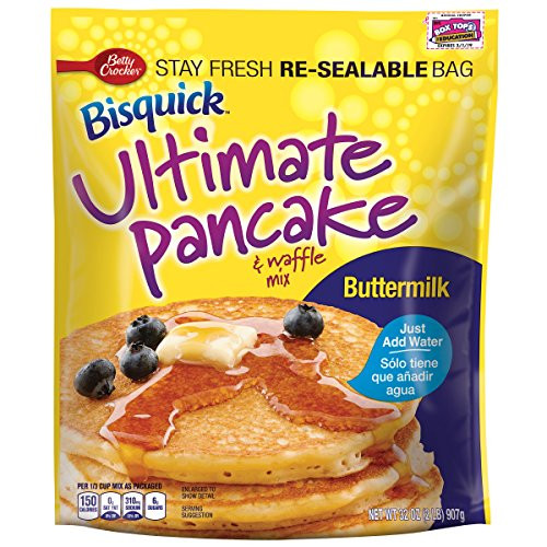 Bisquick Buttermilk Pancakes
 Betty Crocker Baking Bisquick Buttermilk Ultimate Pancake