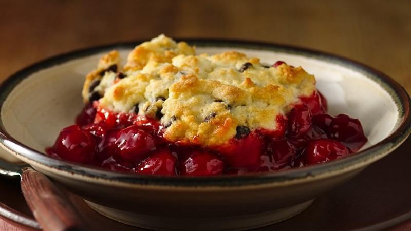 Bisquick Cherry Cobbler
 Gluten Free Chocolate Chip Cherry Cobbler recipe from