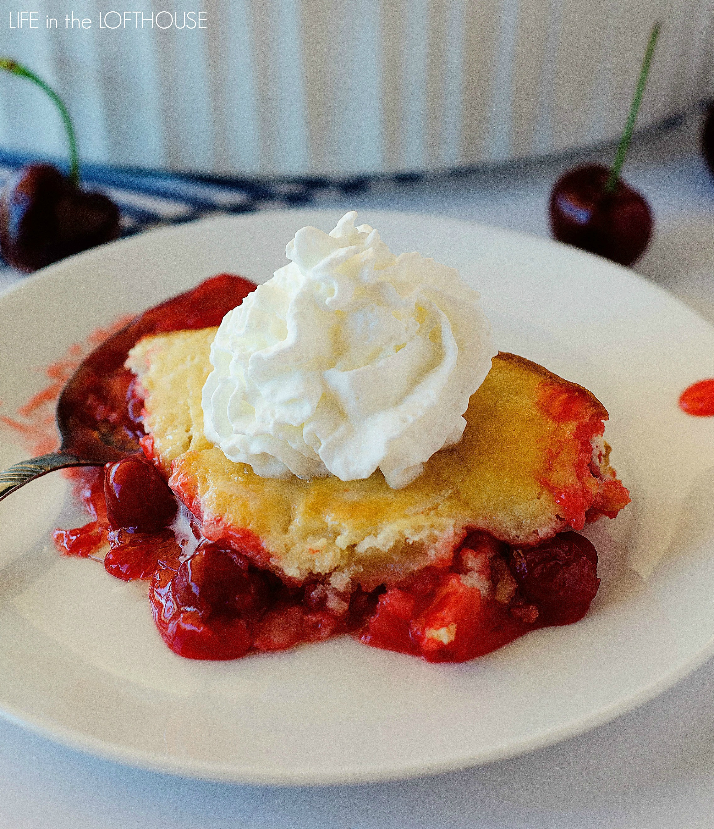 Bisquick Cherry Cobbler
 cherry cobbler with canned cherries