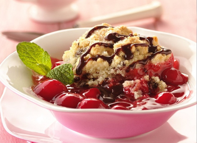 Bisquick Cherry Cobbler
 Healthy Dessert Recipe Cherry Cobbler