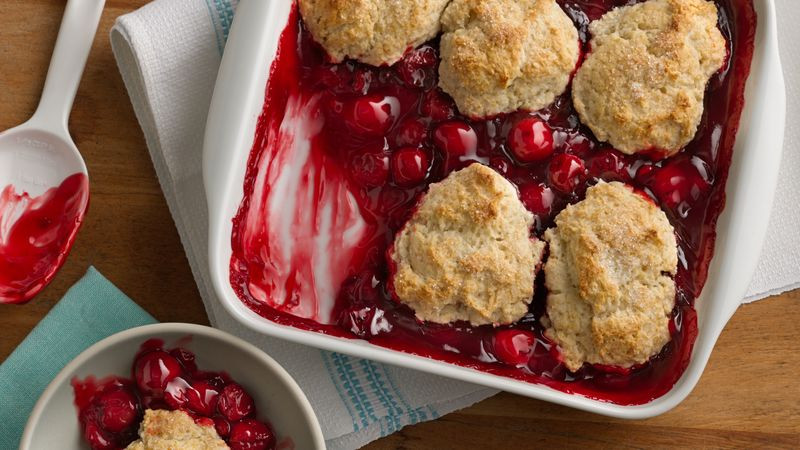 Bisquick Cherry Cobbler
 Cherry Cobbler recipe from Betty Crocker