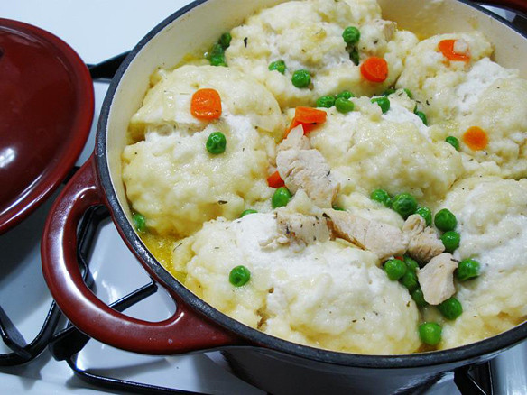 Bisquick Chicken And Dumplings
 Chicken and Dumplings for Two Food Guy Magazine