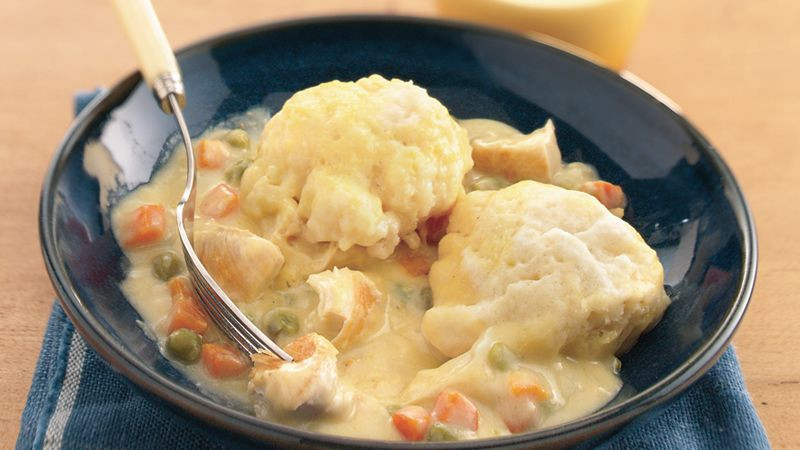 Bisquick Chicken And Dumplings
 Easy Chicken and Dumplings recipe from Betty Crocker