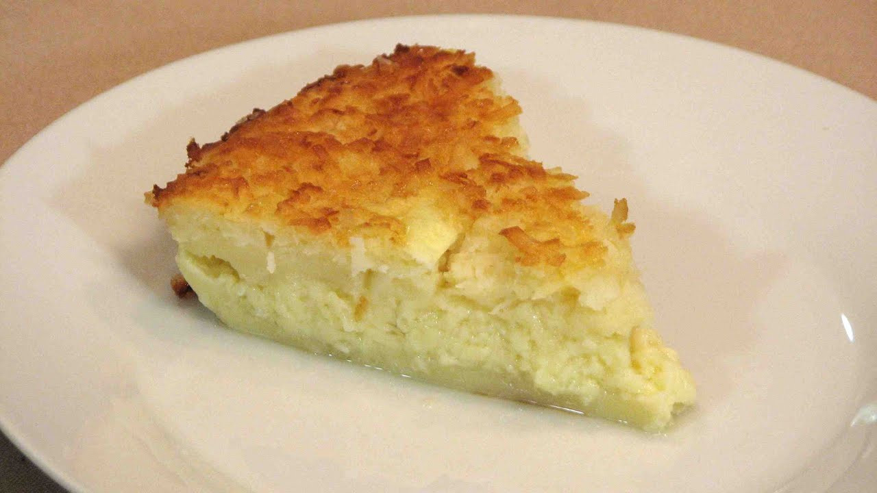 Bisquick Impossible Coconut Pie
 easy coconut custard pie