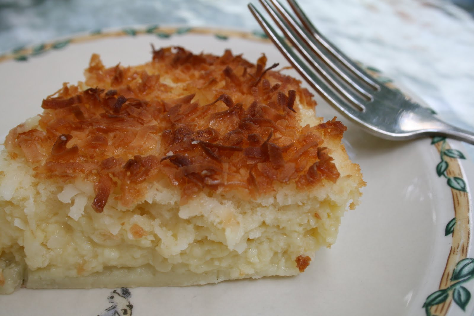 Bisquick Impossible Coconut Pie
 Schaeffer Girls Grub Impossibly Easy Coconut Pie