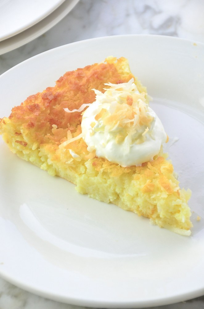 Bisquick Impossible Coconut Pie
 It is Possible to Make Impossible Coconut Pie with