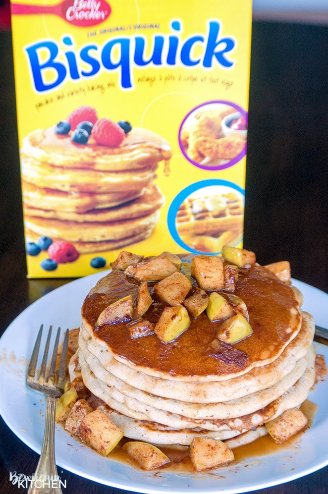 Bisquick Pancakes Recipe
 Caramel Apple Blender Pancakes