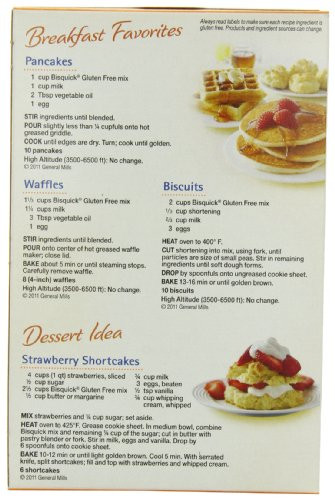 Bisquick Pancakes Recipe
 Bisquick Pancake and Baking Mix Gluten Free 16 oz Boxes