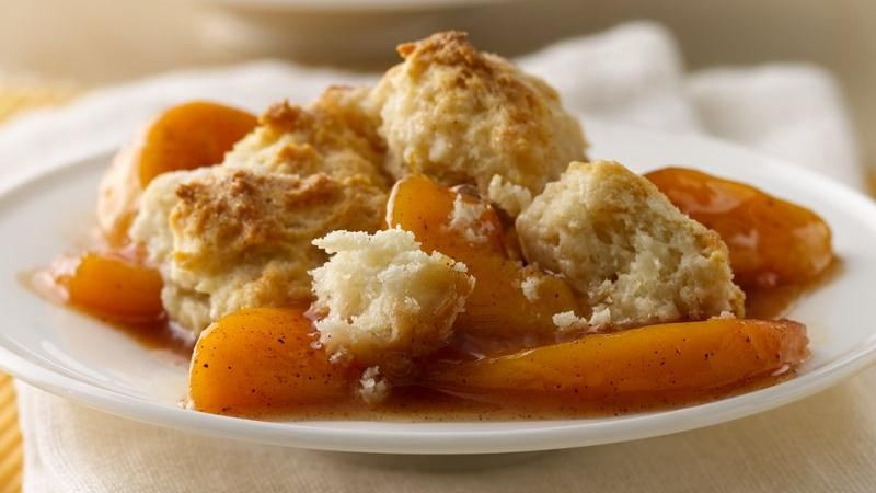 Bisquick Peach Cobbler
 B Smith s Peach Cobbler recipe from Betty Crocker