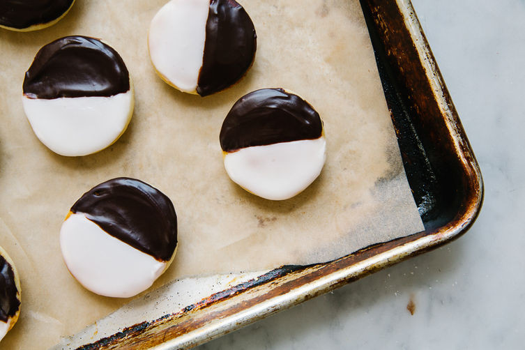 Black And White Cookies Recipe
 Mini Black and White Cookies Recipe on Food52