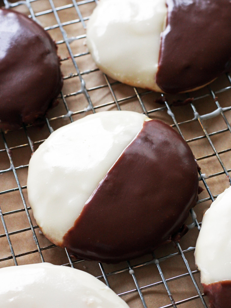 Black And White Cookies Recipe
 New York Black and White Cookies If You Give a Blonde a