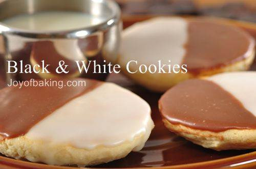 Black And White Cookies Recipe
 Black & White Cookies Joyofbaking Video Recipe