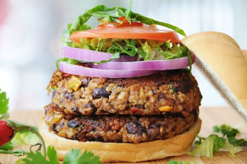 Black Bean And Quinoa Burger
 17 Recipes That Will Help You Eat More Flaxseed