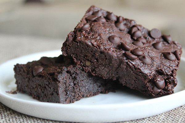 Black Bean Avocado Brownies
 Healthy Flourless Black Bean Avocado Brownies – vegan and