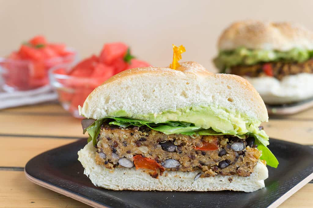 Black Bean Burger Recipes
 Southwest Black Bean Burgers with Avocado Oat&Sesame