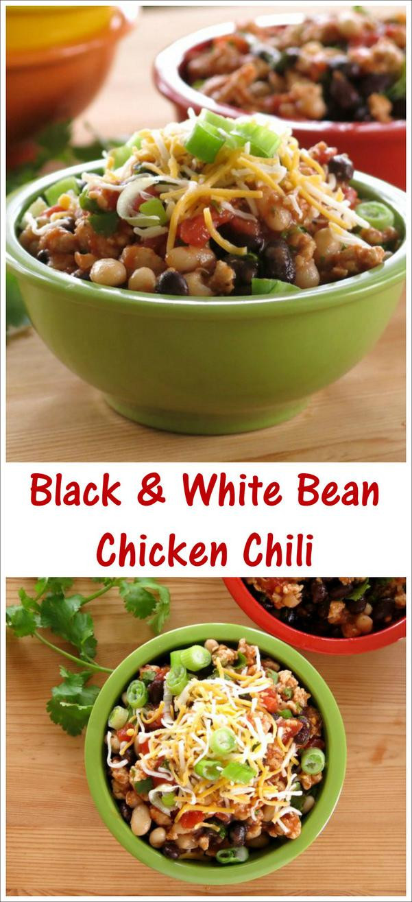 Black Bean Chicken Chili
 Black and White Bean Chicken Chili McSkilletSauce