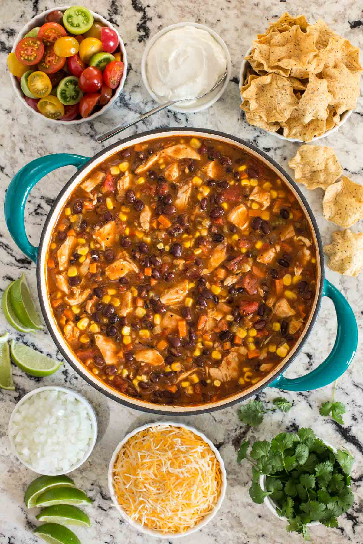 Black Bean Chicken Chili
 Healthy Chicken Black Bean Chili