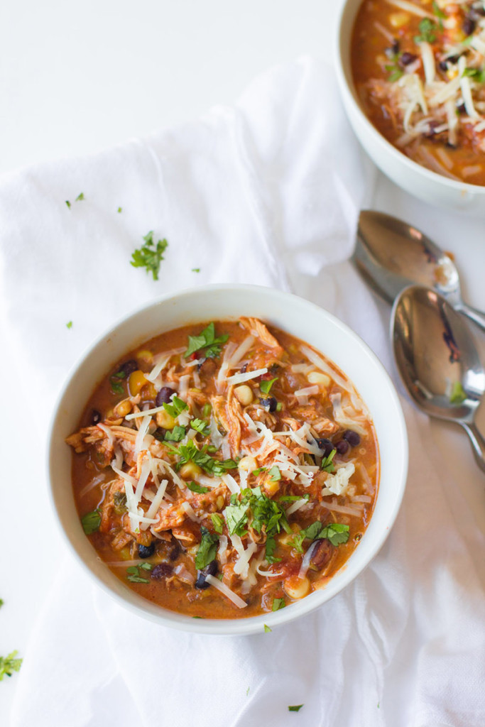 Black Bean Chicken Chili
 Slow Cooker Black Bean Chicken Chili