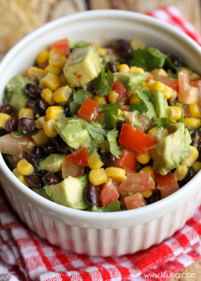 Black Bean Corn Salsa
 Black Bean and Corn Salsa