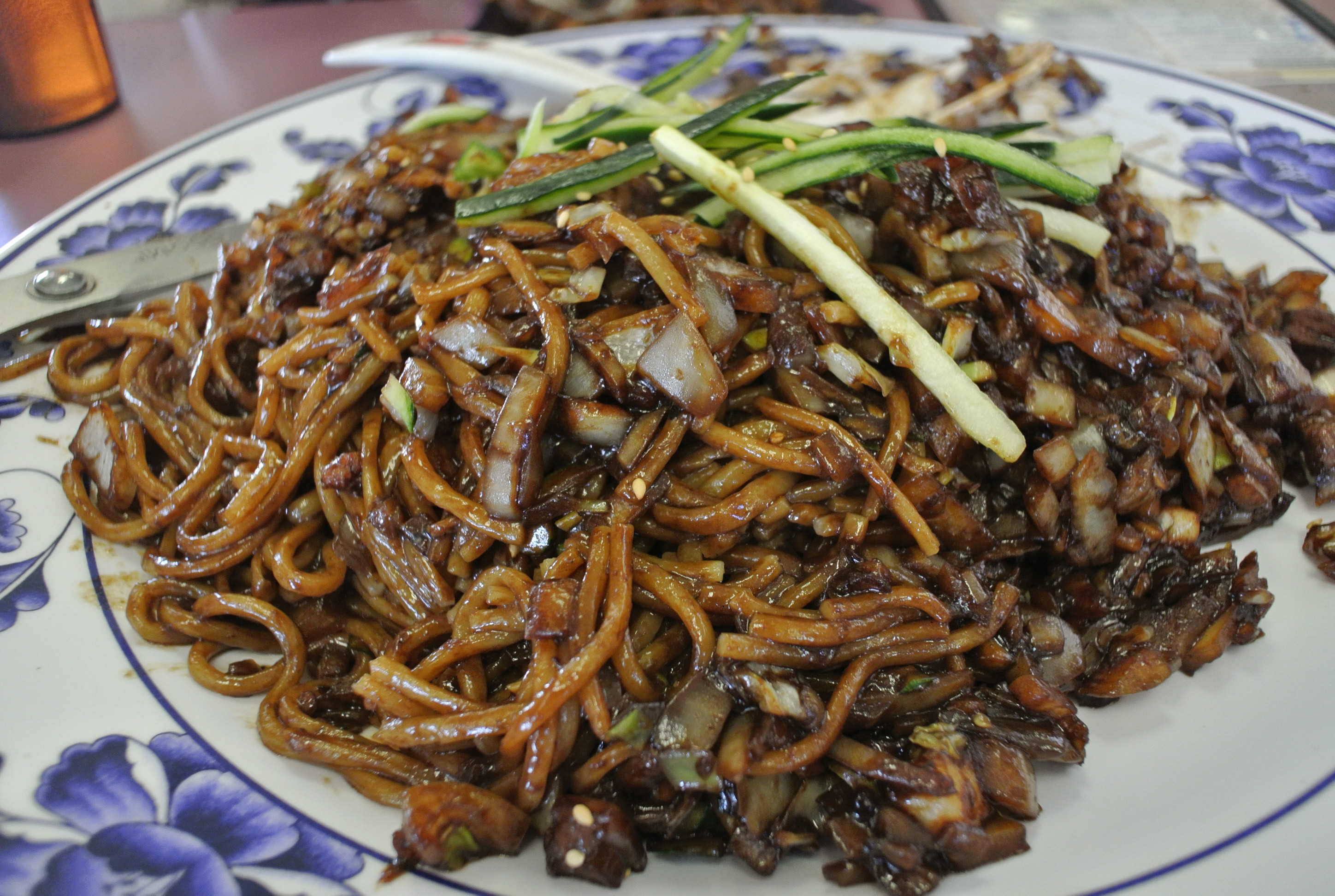 Black Bean Noodles
 Dining Jajangmeun — black bean noodles a Korean delight