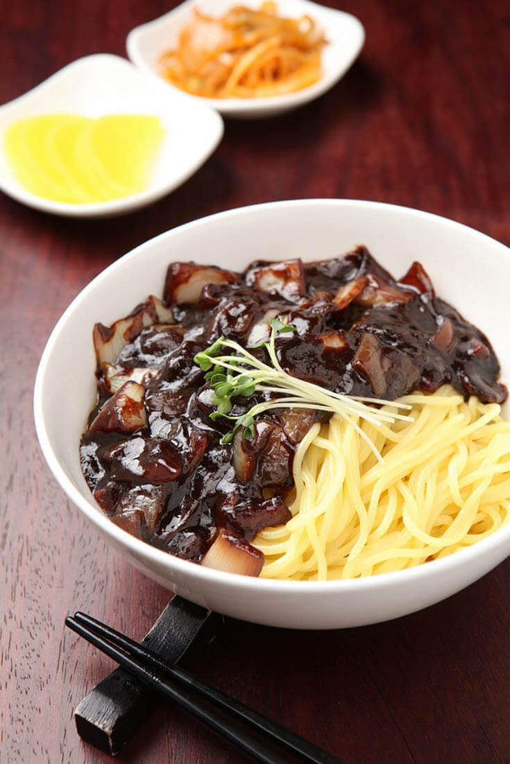 Black Bean Noodles
 Jjajangmyeon