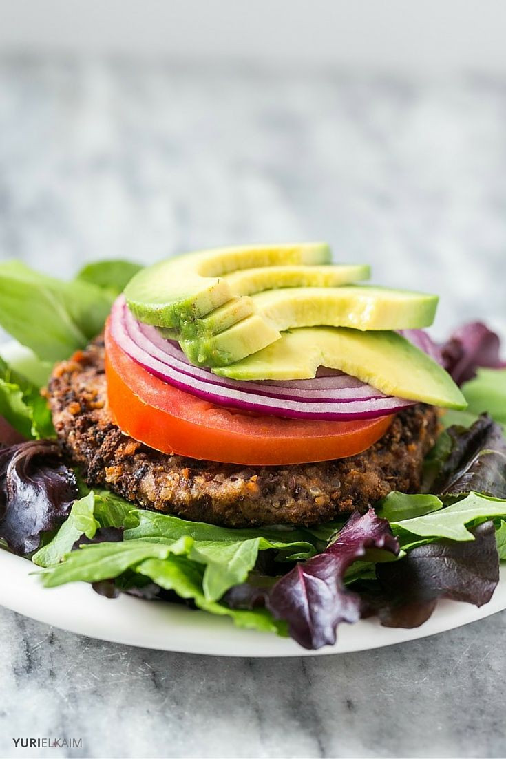 Black Bean Quinoa Burger
 5 Ingre nt Black Bean Quinoa Burger Recipe