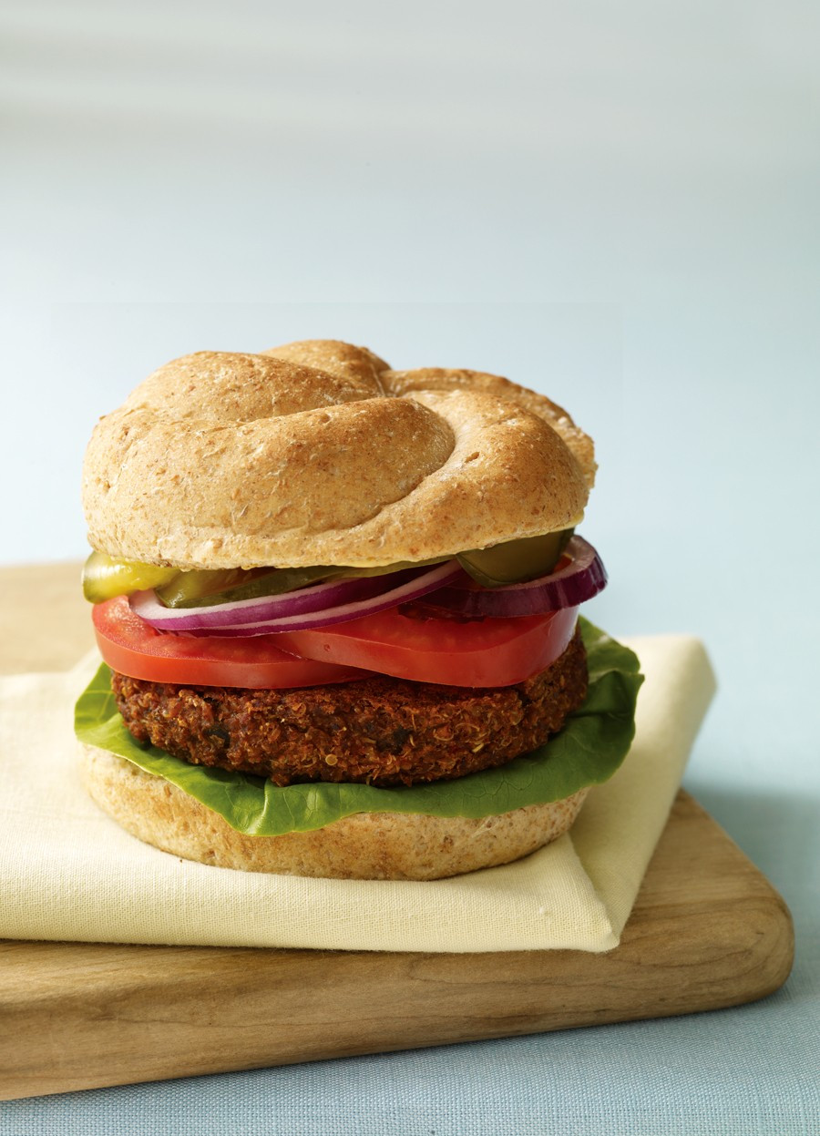 Black Bean Quinoa Burger
 Black Bean Quinoa Burgers Recipe