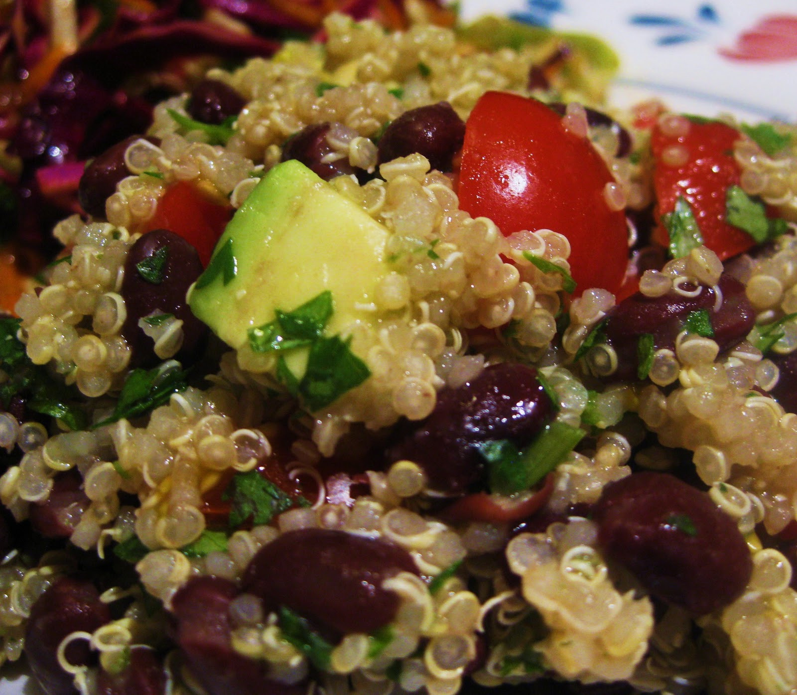 Black Bean Quinoa Salad
 Quinoa 3 Ways