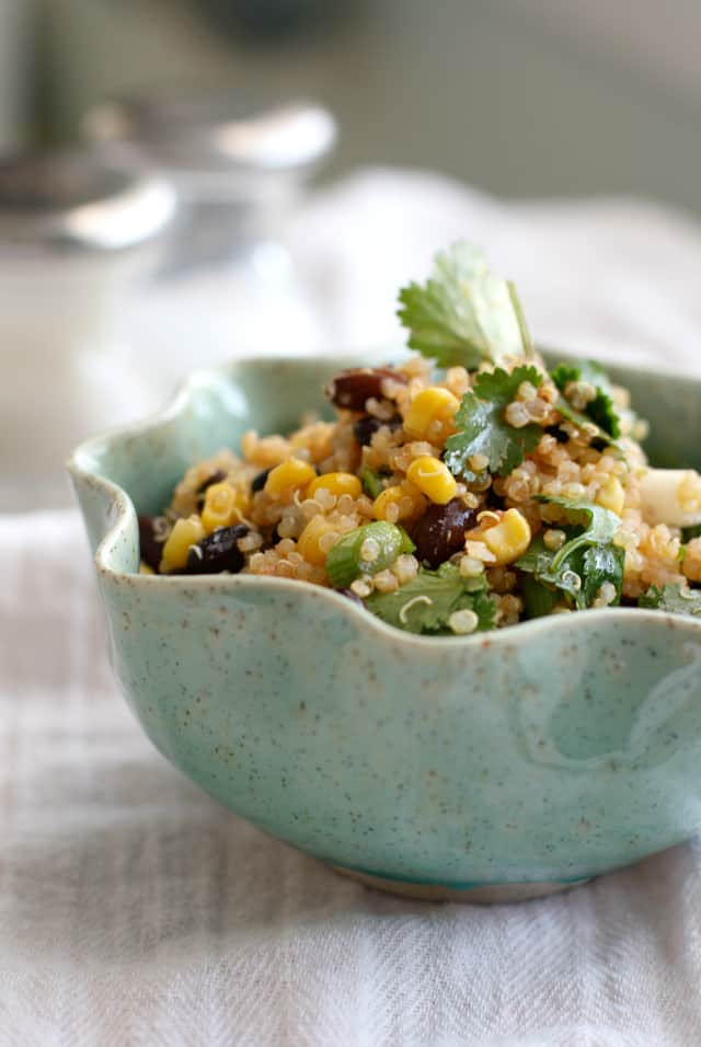 Black Bean Quinoa Salad
 Southwestern Quinoa Black Bean Salad The Pretty Bee