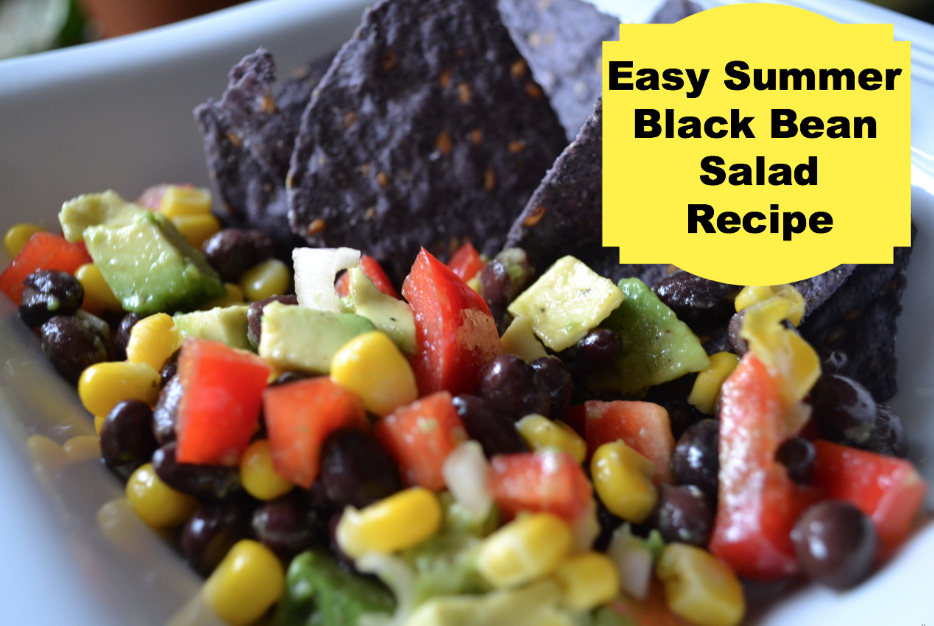 Black Bean Salad Recipes
 Easy Summer Black Bean Salad Recipe Stylish Life for Moms