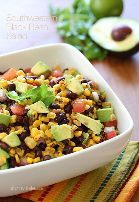 Black Bean Salad Recipes
 Southwestern Black Bean Salad