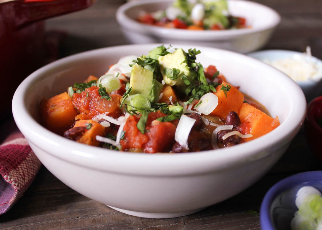 Black Bean Sweet Potato Chili
 Sweet Potato and Black Bean Chili Domesticate ME