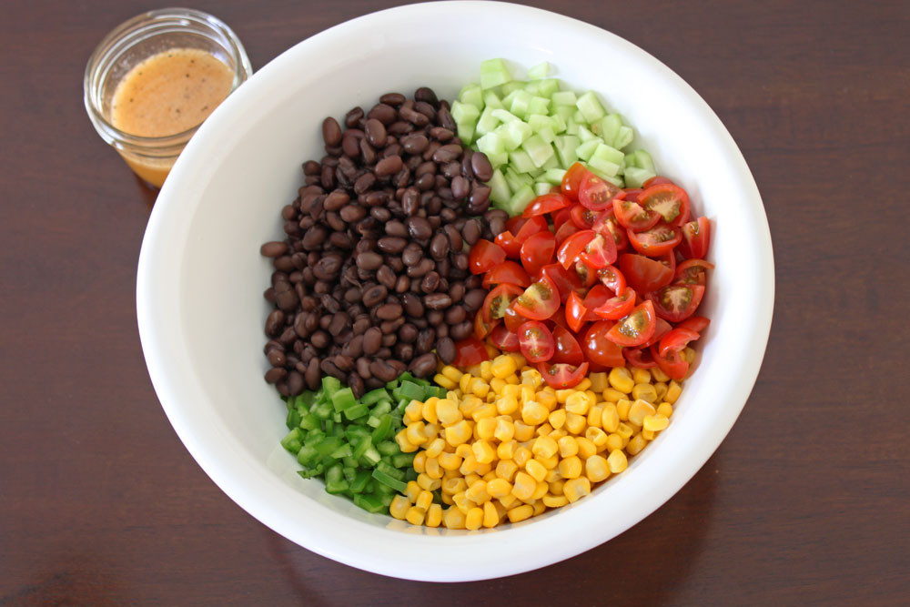 Black Beans And Corn
 Black Bean and Corn Salsa Salad Recipe Runner