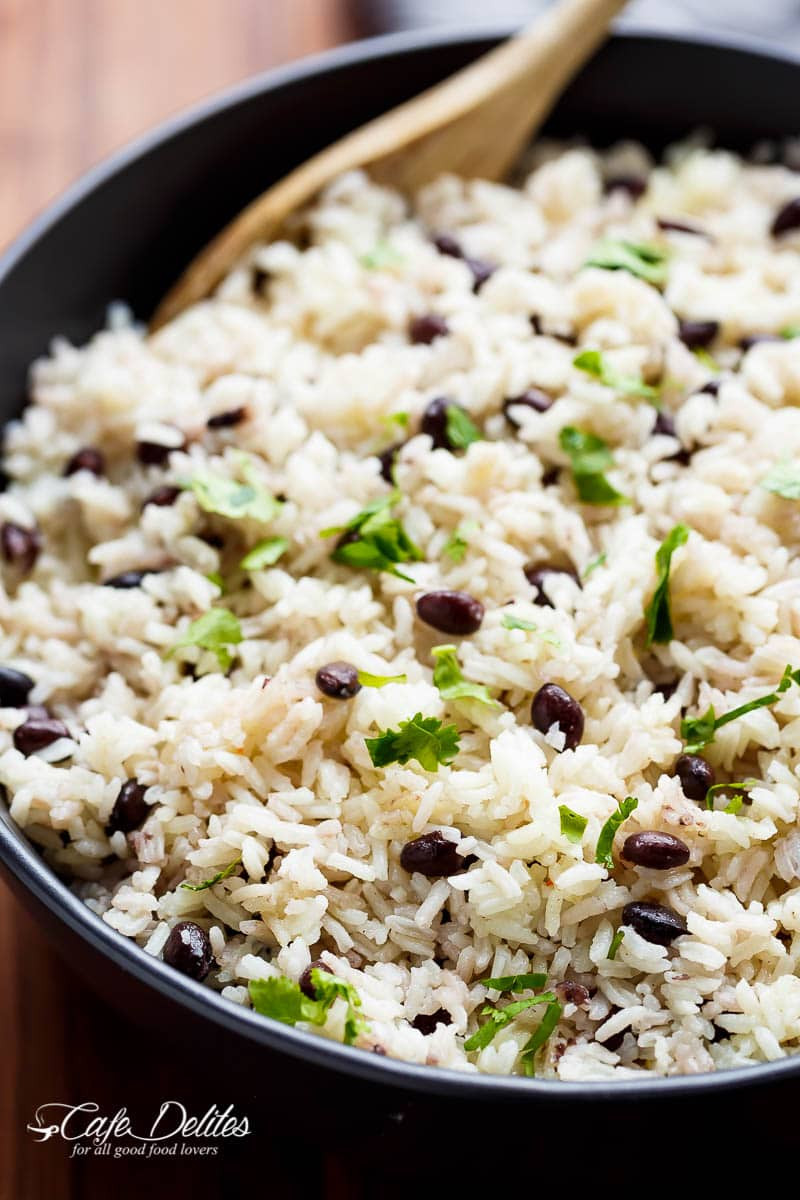 Black Beans And Rice
 Black Beans & Rice Recipe TheDirtyGyro