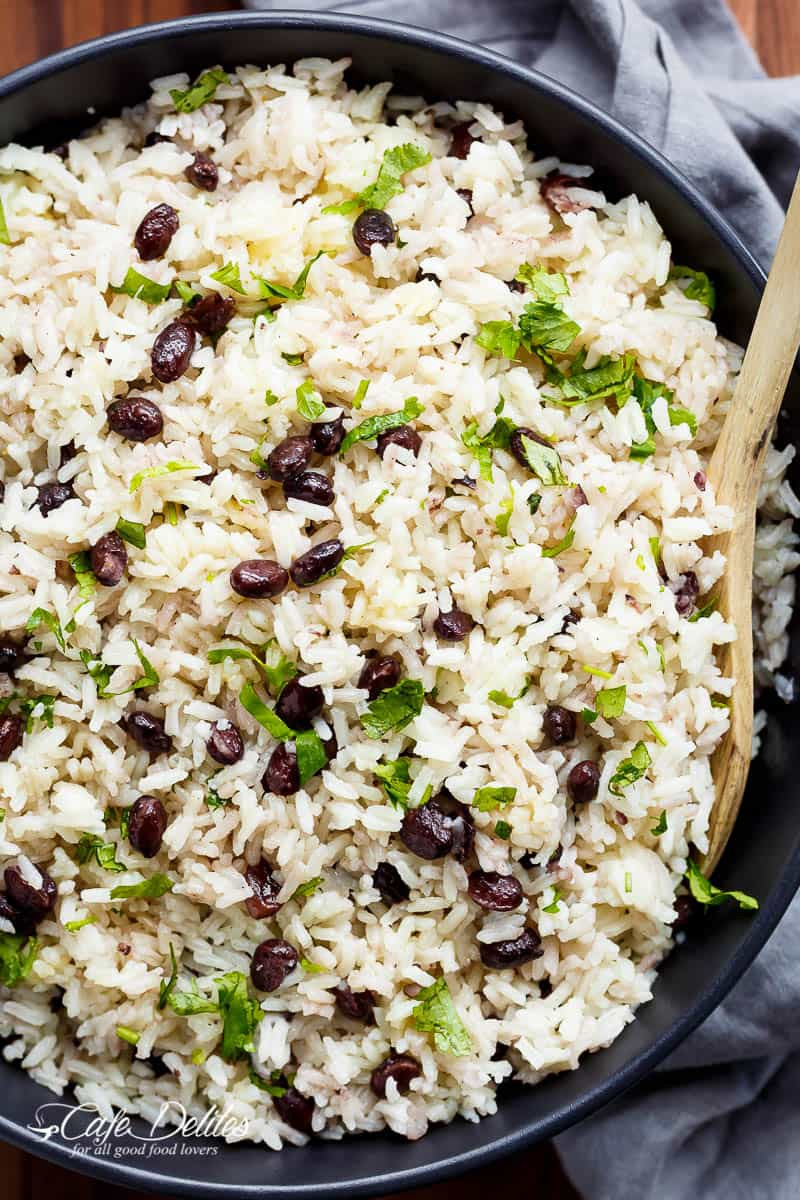Black Beans And Rice
 Black Beans & Rice Recipe TheDirtyGyro