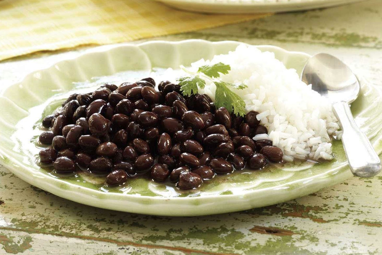 Black Beans And Rice
 Rice with Black Beans