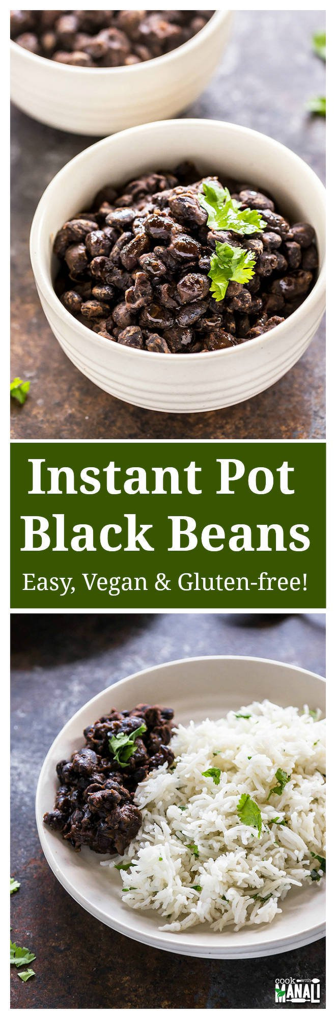 Black Beans And Rice Instant Pot
 Instant Pot Black Beans Cook With Manali