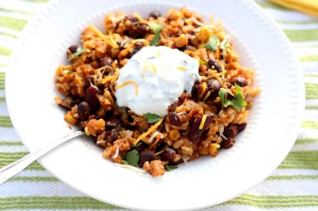 Black Beans And Rice Instant Pot
 Instant Pot Santa Fe Beans and Rice 365 Days of Slow