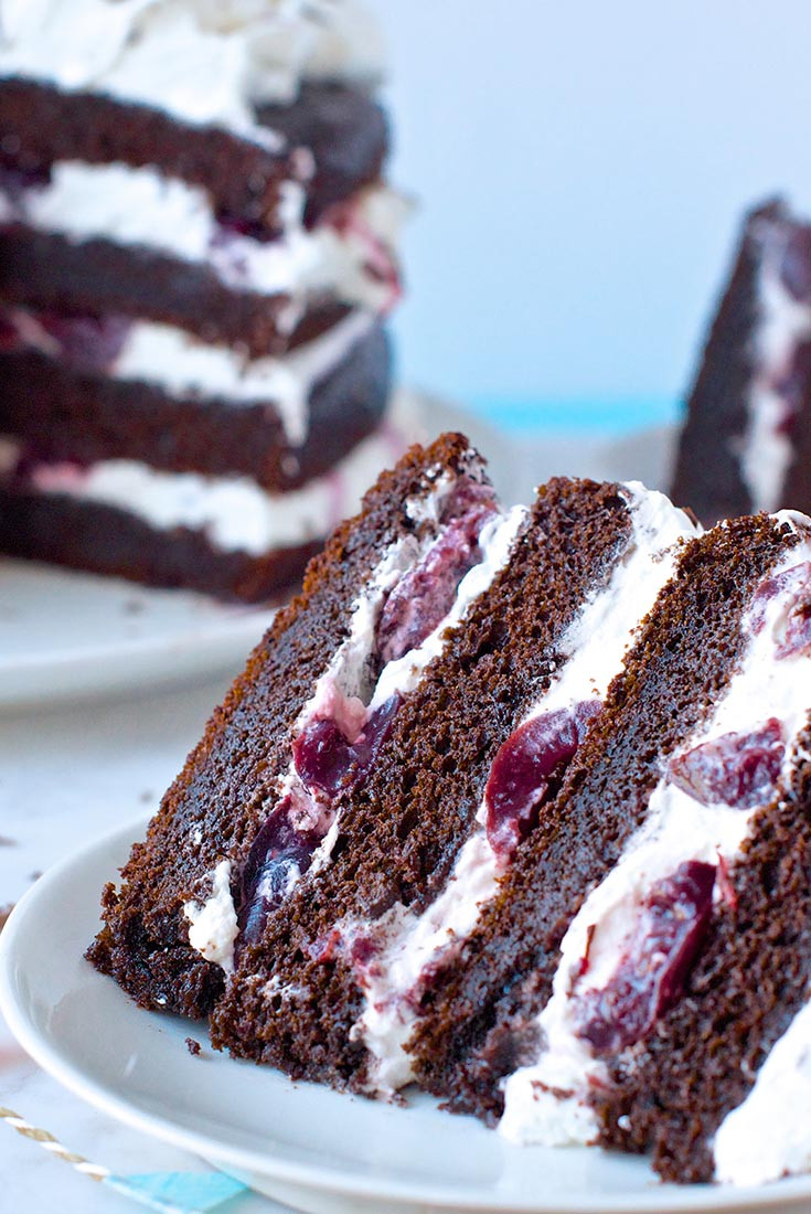 Black Cake Recipe
 Black Forest Cake Recipe