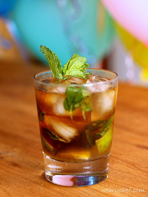 Black Rum Drinks
 The Mojito with Dark Rum The Weary Chef