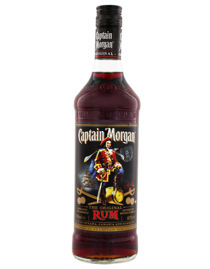 Black Rum Drinks
 Captain Morgan Black Label Rum 70cl Luxurious Drinks™