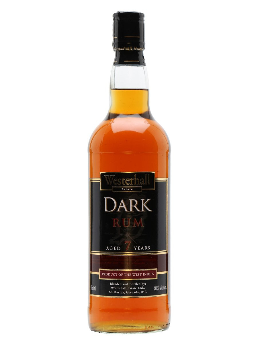 Black Rum Drinks
 Westerhall Estate Dark Rum 7 Year Old Buy from World s