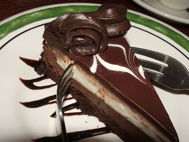 Black Tie Mousse Cake
 photo